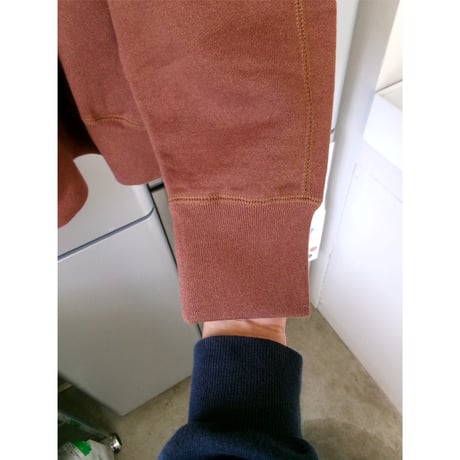 NO ROLL / C&C CREW SWEAT *BROWN RED