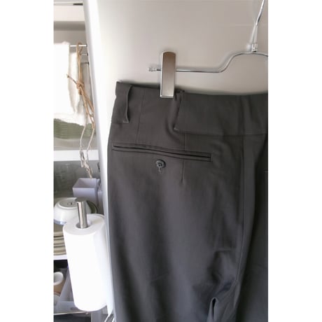 [LIMITEDITEM] ABELIA EDWARD GOUCHA / BASEBALL SLACKS *CHARCOAL