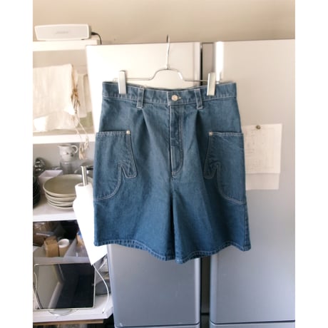 TOZAOU (for A) / Denim Miton Shorts *BLUE
