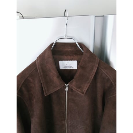 MY___ / SUEDE BLOUSON *BROWN
