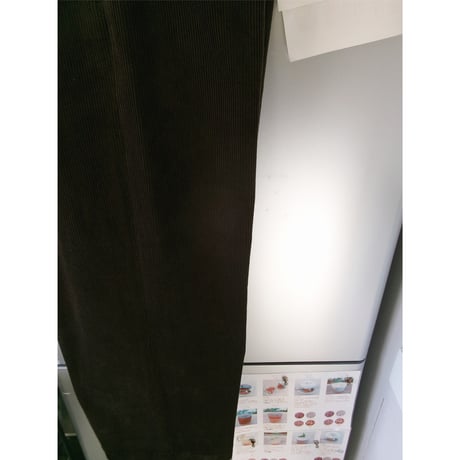 UNIVERSAL PRODUCTS / 2TUCK WIDE CORDUROY TROUSERS *BROWN