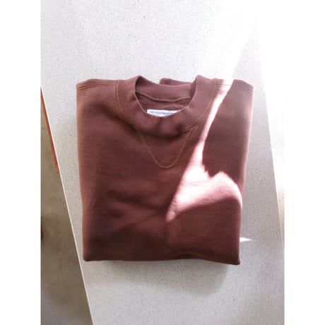 NO ROLL / C&C CREW SWEAT *BROWN RED