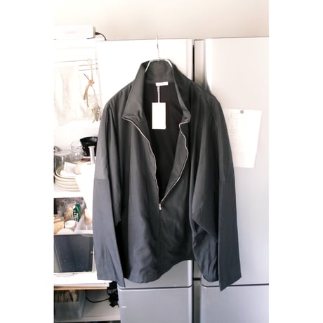 Blanc YM / Cupro Nylon Track JKT *Gray