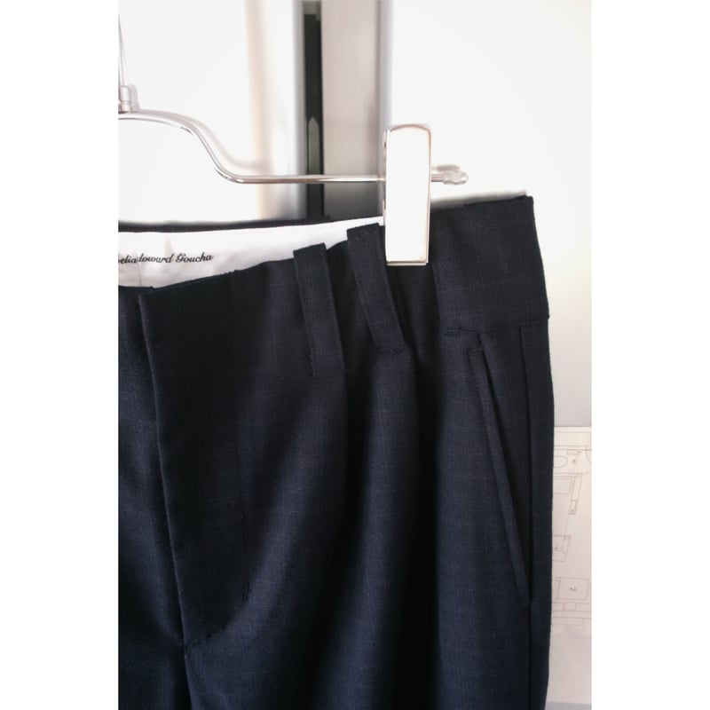 ABELIA EDWARD GOUCHA / BASEBALL SLACKS(WOOL POL
