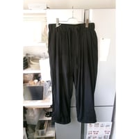 Blanc YM / Cupro Nylon Browsing Pants  *BLACK