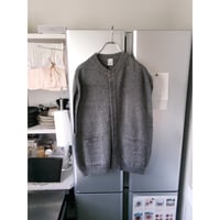 YULA / BRUSHED COTTON VEST *GRAY MIX
