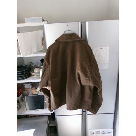 OLD FOLK HOUSE / Moleskin Jacket *BROWN
