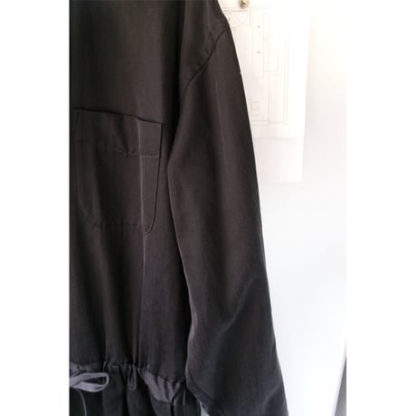 YOKO SAKAMOTO / JUMP SUIT (COTTON,CUPRO) *BROWN