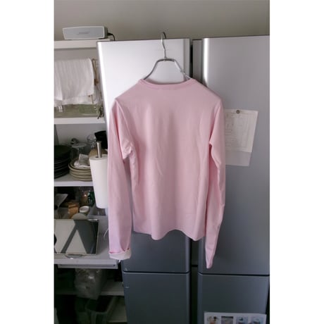 OLD FOLK HOUSE / Reversible Long-Sleeve *Pale Pink / White