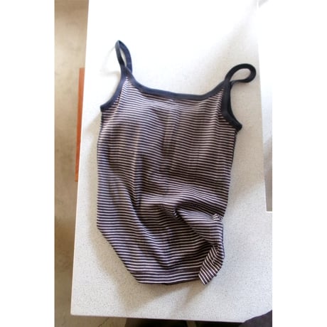 MY___ / miller x MY CAMISOLE *BROWN × NAVY