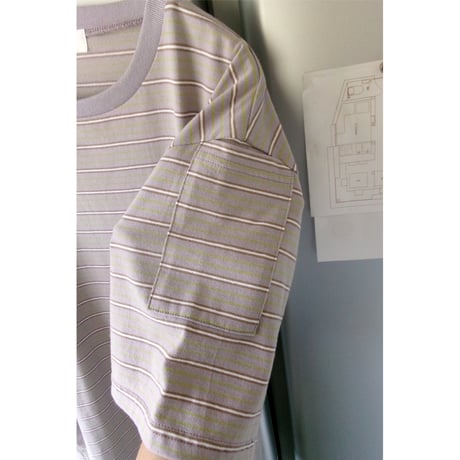 TOZAOU / Service Bordar Tee *Mauve