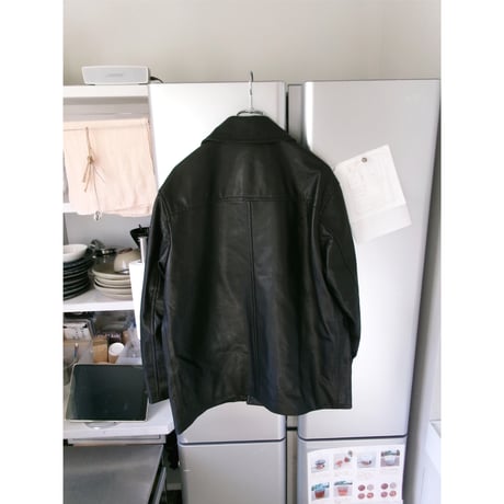 MY___ / LEATHER JACKET *ASH