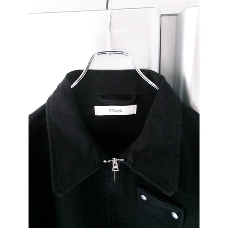 TOZAOU / Mechanic Panching Jacket *BLACK
