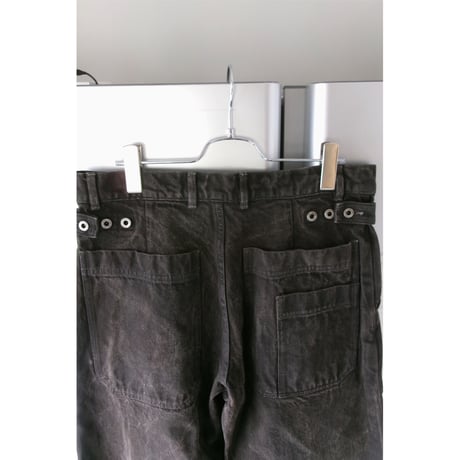 ISSUETHINGS / TYPE121 (HAND-DYED) *DARK GRAY
