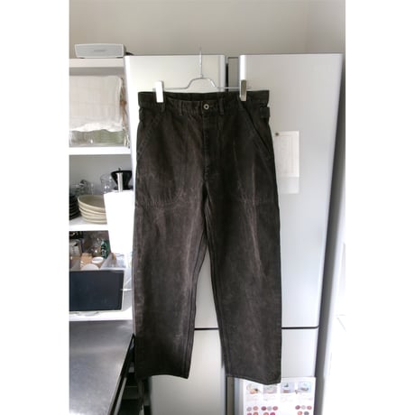 ISSUETHINGS / TYPE121 (HAND-DYED) *DARK GRAY