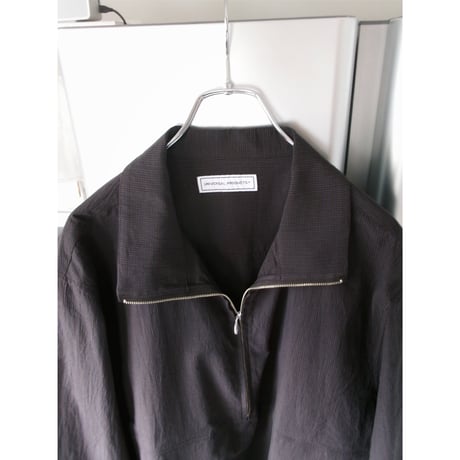 UNIVERSAL PRODUCTS / PULLOVER CHECK SHIRTS *Brown