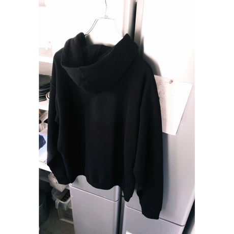 FUJI / COTTON ZIP UP HOODIE *BLACK