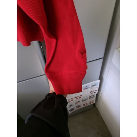 MY___ / FAITH x MY HENRY NECK L/S TOP *RED