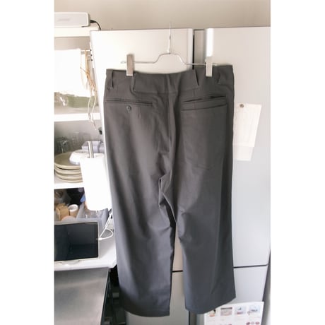 [LIMITEDITEM] ABELIA EDWARD GOUCHA / BASEBALL SLACKS *CHARCOAL