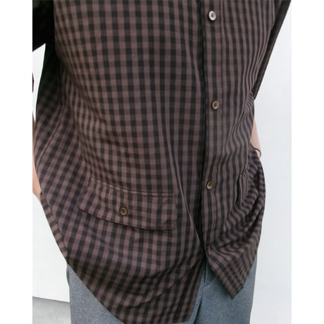 TOZAOU (side A) / PX Bush Shirt *BROWN