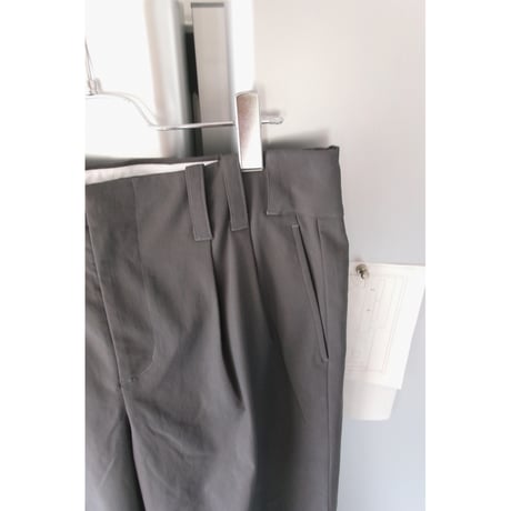[LIMITEDITEM] ABELIA EDWARD GOUCHA / BASEBALL SLACKS *CHARCOAL