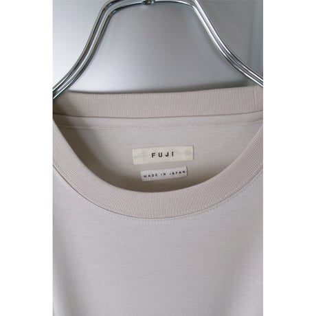 FUJI / SUPIMA COTTON S/S T-SHIRT*IVORY