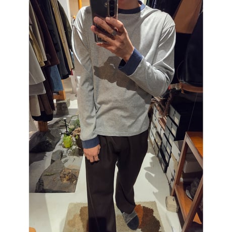 TOZAOU / Hang Long Sleeve *LIGHT GRAY
