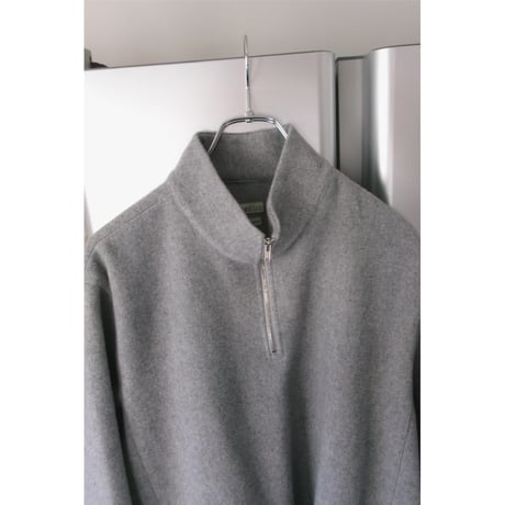 FUJI / BRUSHED WOOL PULLOVER *GRAY