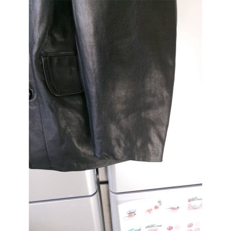 MY___ / LEATHER JACKET *ASH