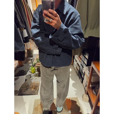 OLD FOLK HOUSE / Moleskin Jacket *NAVY