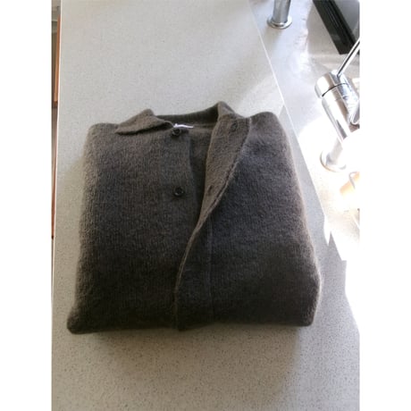Blanc YM/ Kid Mohair Knit Shirts *Brown