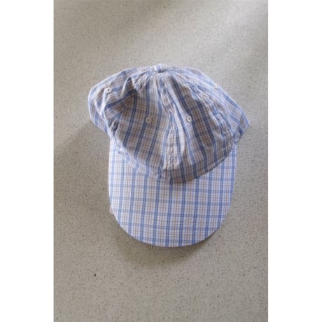 Share the Fantasy / 6 PANEL LONG BRIM CAP *SAX(CHECK)