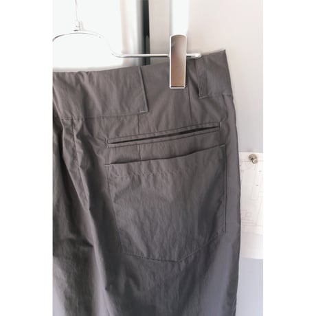 ABELIA EDWARD GOUCHA / BASEBALL SLACKS(NYLON) *CHARCOAL