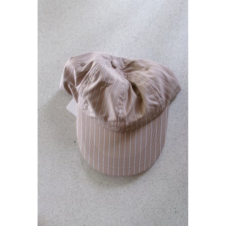 Share the Fantasy / 6 PANEL LONG BRIM CAP BLUSH *BROWN(STRIPE)