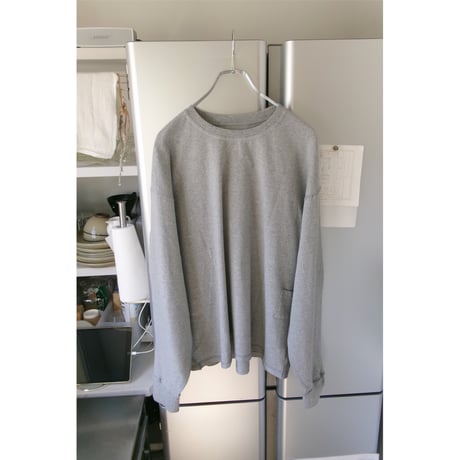 ABELIA EDWARD GOUCHA / CLASSIC LS T-SHIRT *GREY