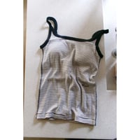 MY___ / miller x MY CAMISOLE *NAVY BORDER