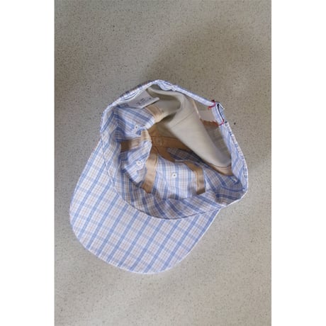 Share the Fantasy / 6 PANEL LONG BRIM CAP *SAX(CHECK)