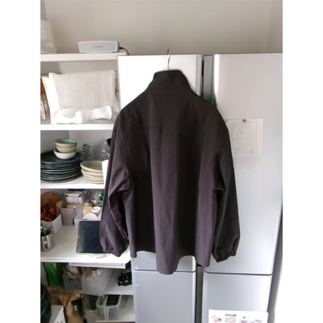 UNIVERSAL PRODUCTS / PULLOVER CHECK SHIRTS *Brown