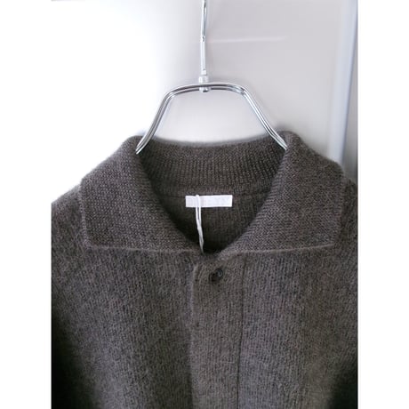 Blanc YM/ Kid Mohair Knit Shirts *Brown