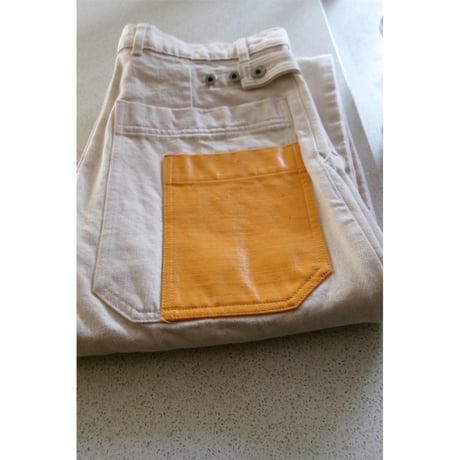 ISSUETHINGS / TYPE121 (COLORED POCKET) *NATURAL WHITE & YELLOW