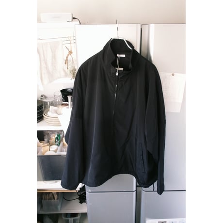 Blanc YM / Cupro Nylon Track JKT *BLACK