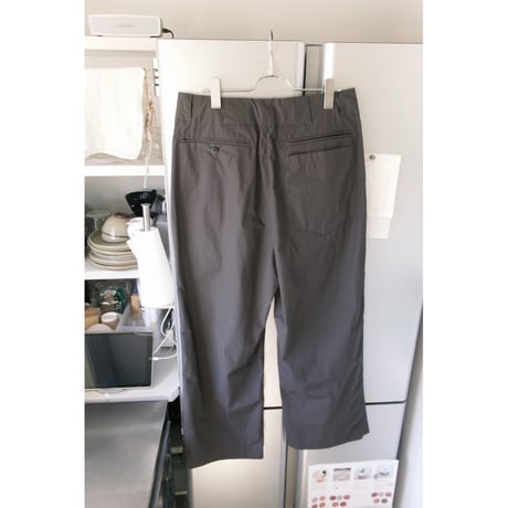 ABELIA EDWARD GOUCHA / BASEBALL SLACKS(NYLON) *CHARCOAL