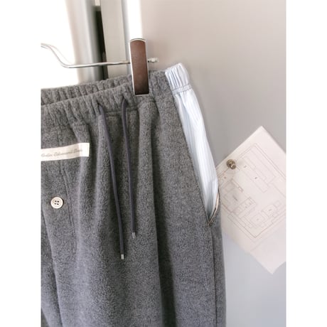 ABELIA EDWARD GOUCHA / LT PANTS fleece *GREY