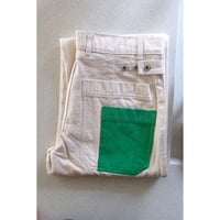 ISSUETHINGS / TYPE121 (COLORED POCKET) *NATURAL WHITE & GREEN
