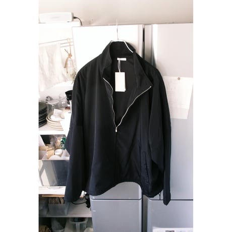 Blanc YM / Cupro Nylon Track JKT *BLACK