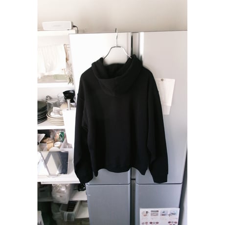 FUJI / COTTON ZIP UP HOODIE *BLACK