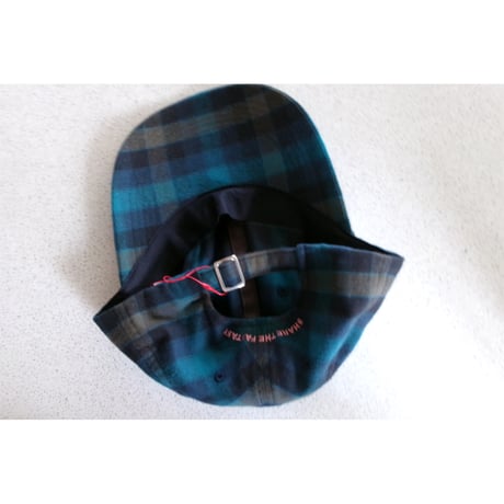 Share the Fantasy / 6 PANEL LONG BRIM CAP *BLUSH BLUE(CHECK)