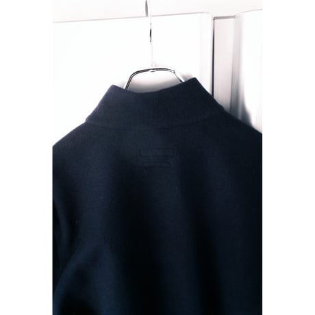 FUJI / BRUSHED WOOL PULLOVER *NAVY