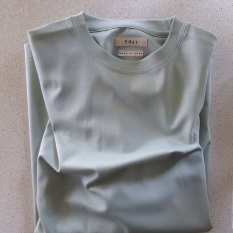 FUJI / SUPIMA COTTON S/S T-SHIRT*GREEN