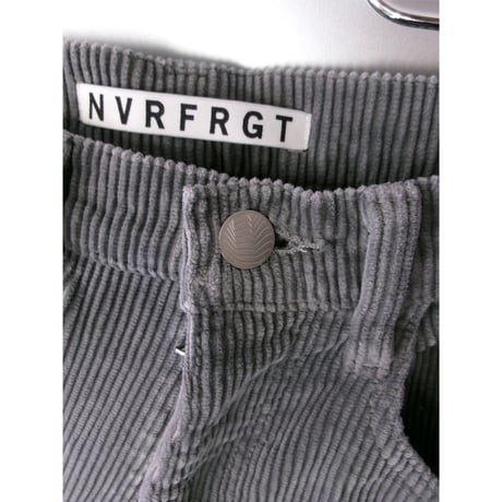 NVRFRGT / 3D TWISTED WIDE LEG 5P PANTS *COLD GREIGE
